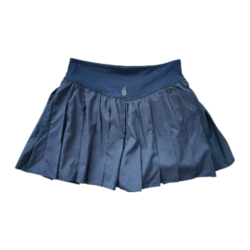 FP Movement by Free People Navy Pleated Athletic Skort